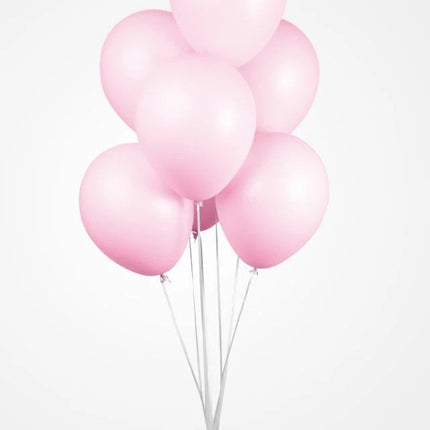 Roze Ballonnen Pastel Macaron 30cm 100st