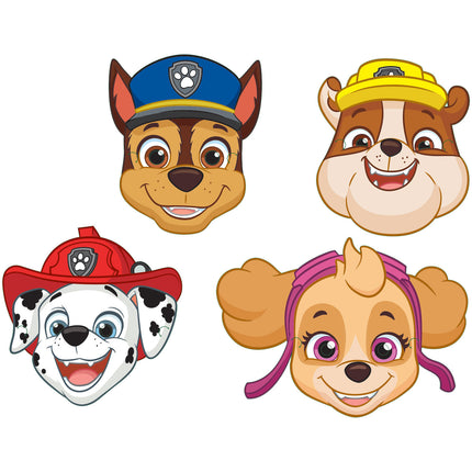 Paw Patrol Maskers 25,3cm 8st