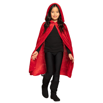 Halloween Cape Rood 1,15m