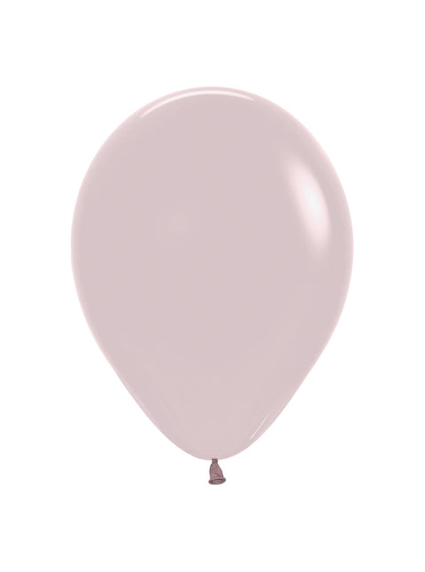 Ballonnen Pastel Dusk Rose 23cm 50st