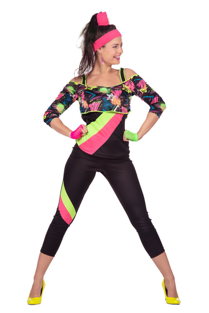 Aerobics Outfit 80S Dames