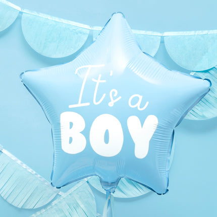 Helium Ballon Hart It'S A Boy Leeg 48cm