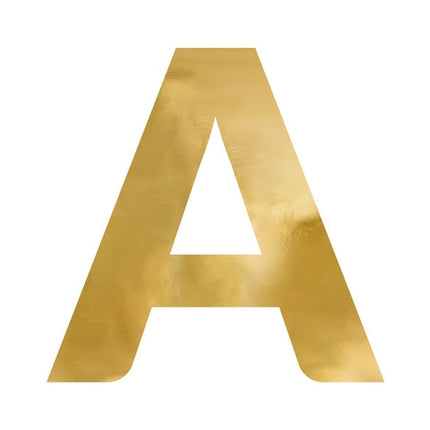 Spiegelletter A Goud 61cm