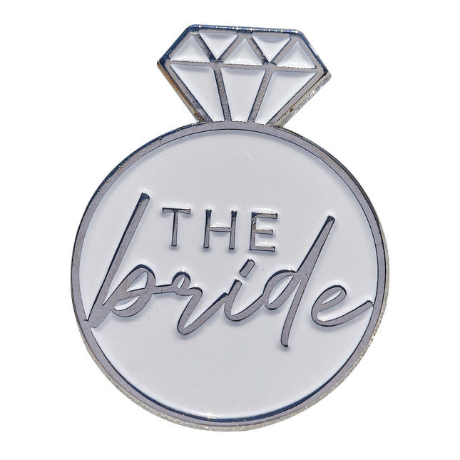 Bruiloft Button The Bride 2,5m