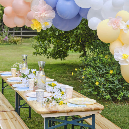 Lentefeest Ballonnenboog Bloemen