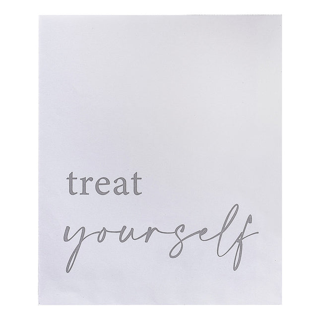 Bruiloft Uitdeelzakjes Treat Yourself Papier 17cm 20st