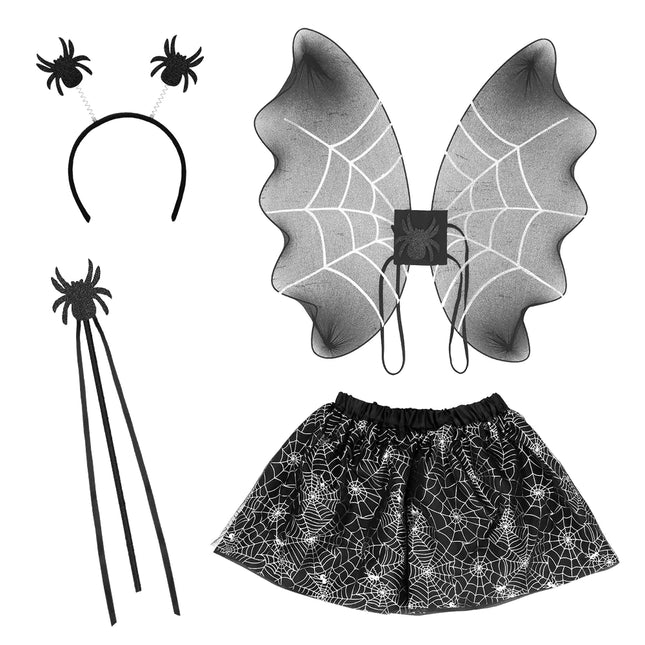 Halloween Accessoireset Meisje 4 delig