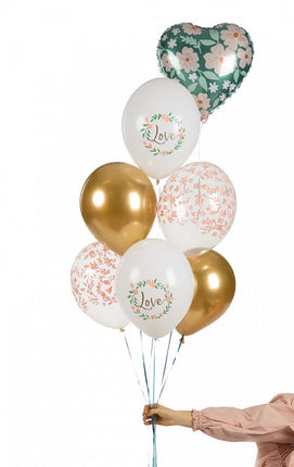 Ballonnen Love Mix 30cm 6st