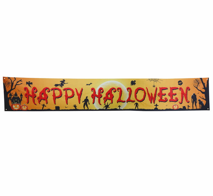 Halloween Hangdecoratie Happy Halloween 2,9m