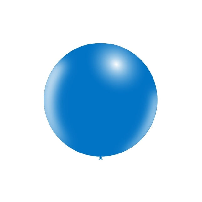 Blauwe Reuze Ballon XL 91cm