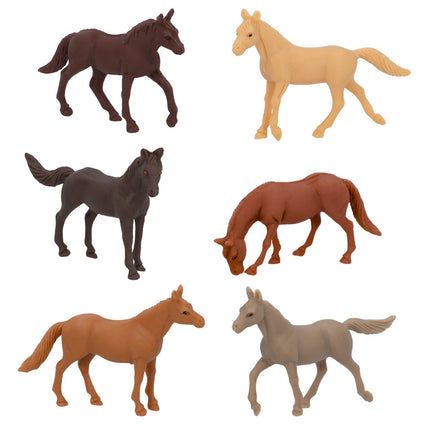 Paarden Uitdeelcadeautjes Paarden 6cm 6st