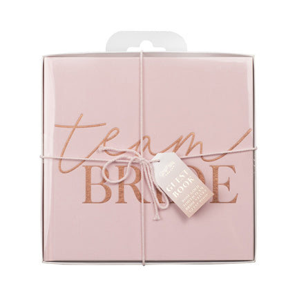 Gastenboek Team Bride 21cm