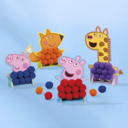 Peppa Pig Pompom Plakken