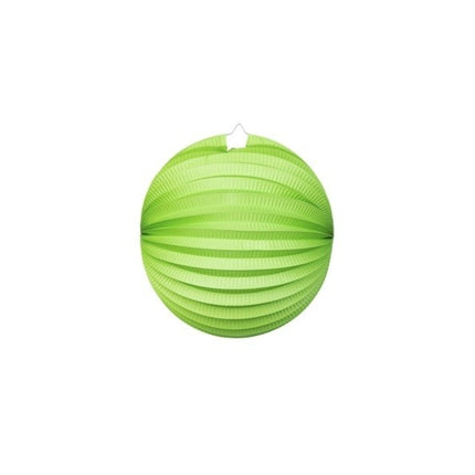 Licht Groene Lampion 25cm