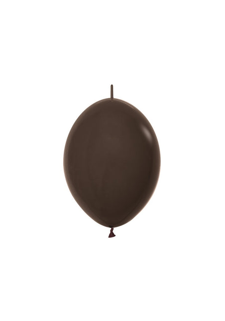 Ballonnen Chocolate Brown 15cm 50st