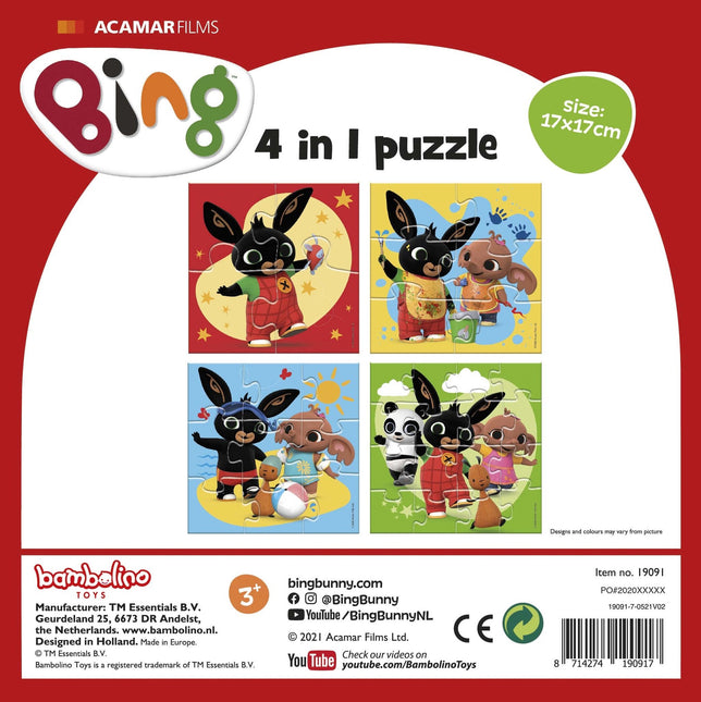 Bing 4 - In 1 Puzzel