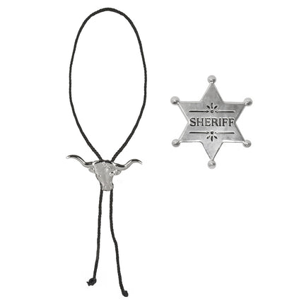 Sheriff Badge en Ketting