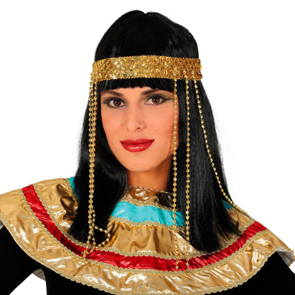 Egyptische Pruik Haarband