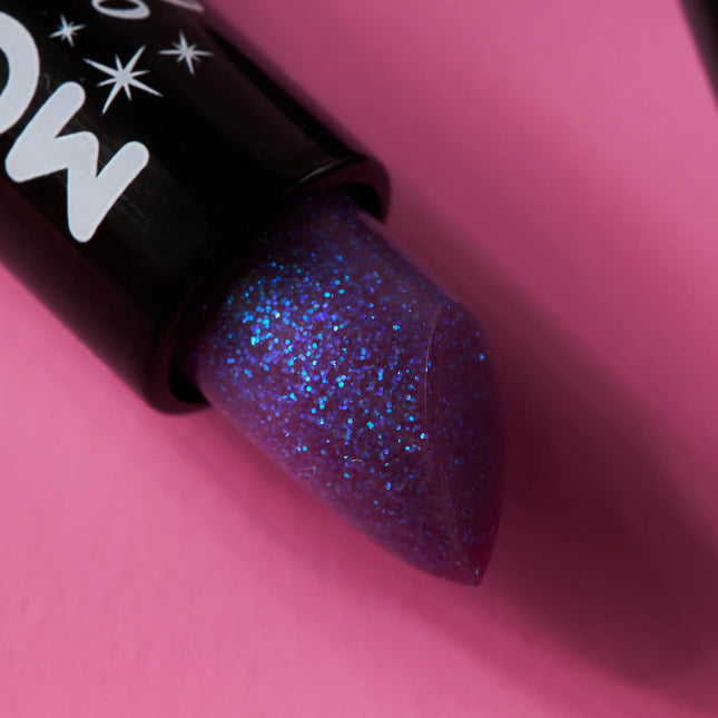 Moon Glitter Iridescent Glitter Lipstick Purple 4.2g