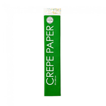 Crepe Papier Groen 50cm 2,5m