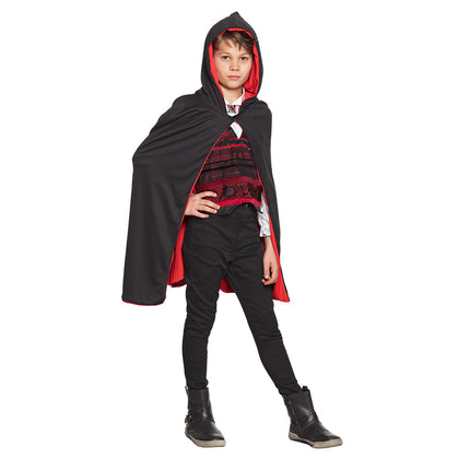 Halloween Cape Kind Omkeerbaar 1,15m