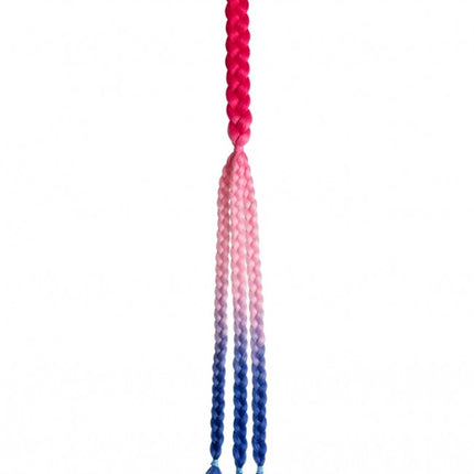 Hair Extension Festival Red/Pink/Blue 3