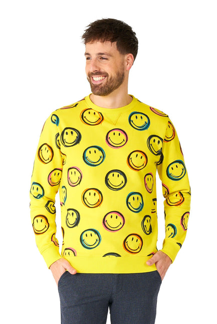 Smiley Smudge Trui Heren OppoSuits