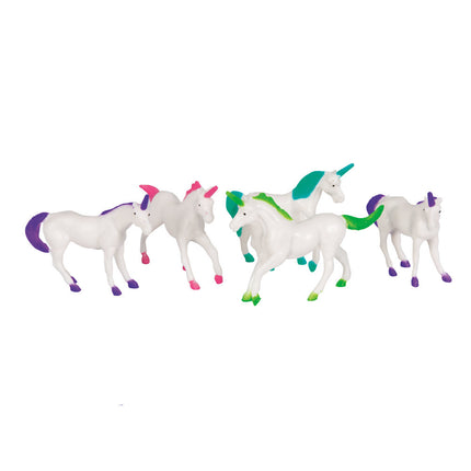 Uitdeelcadeautjes Unicorn 8cm 8st