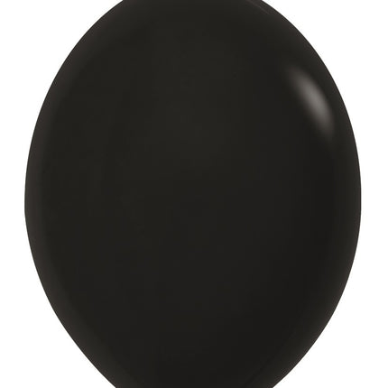 Ballonnen Black 30cm 50st