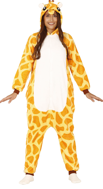 Giraffe Onesie Geel L