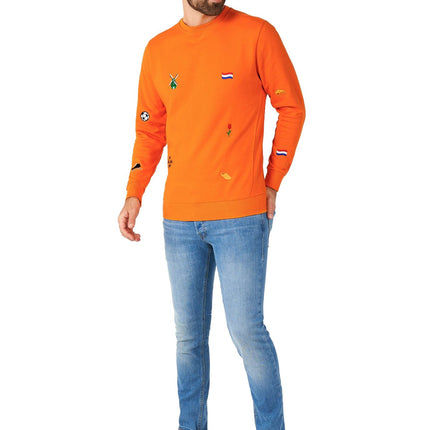 Oranje Holland Hup Trui Heren OppoSuits