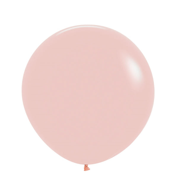 Ballonnen Pastel Matte Melon 61cm 10st