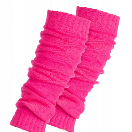 Neon Roze Beenwarmers Luxe