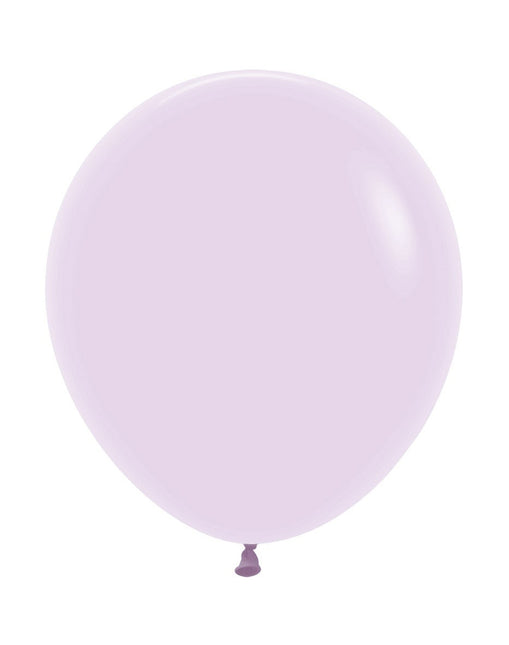 Ballonnen Pastel Matte Lilac 45cm 25st