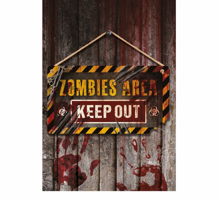 Halloween Hangdecoratie Zombies Area 35cm