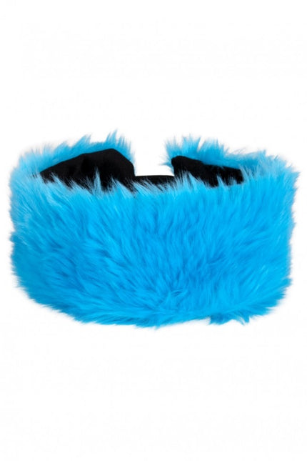 Hoofdband Pluche Blue