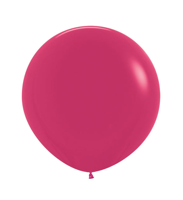 Ballonnen Raspberry 61cm 10st