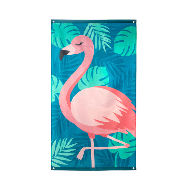 Hawaii Vlag Flamingo 1,5m