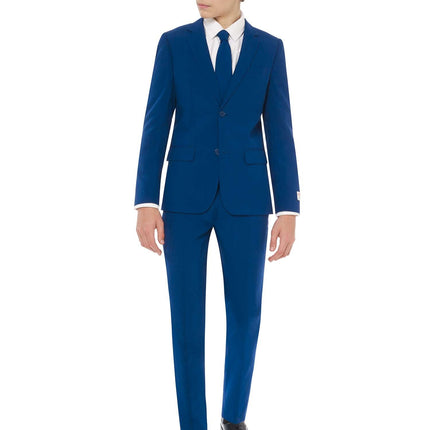 Donkerblauw Pak Jongen Tiener OppoSuits