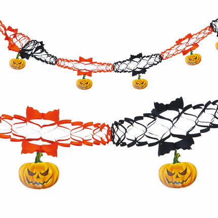 Halloween Slinger Pompoenen 2m