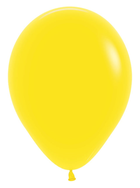 Ballonnen Yellow 30cm 50st