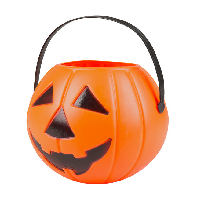 Halloween Pompoen Emmer Rond