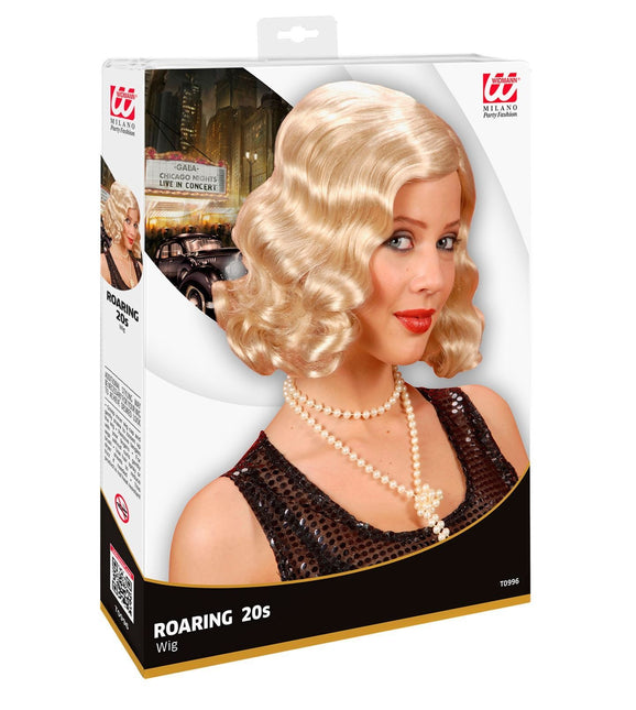 Blonde Pruik Roaring 20'S