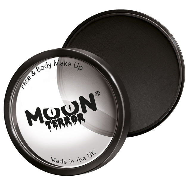 Moon Terror Halloween Pro Face Paint Midnight Black 36g