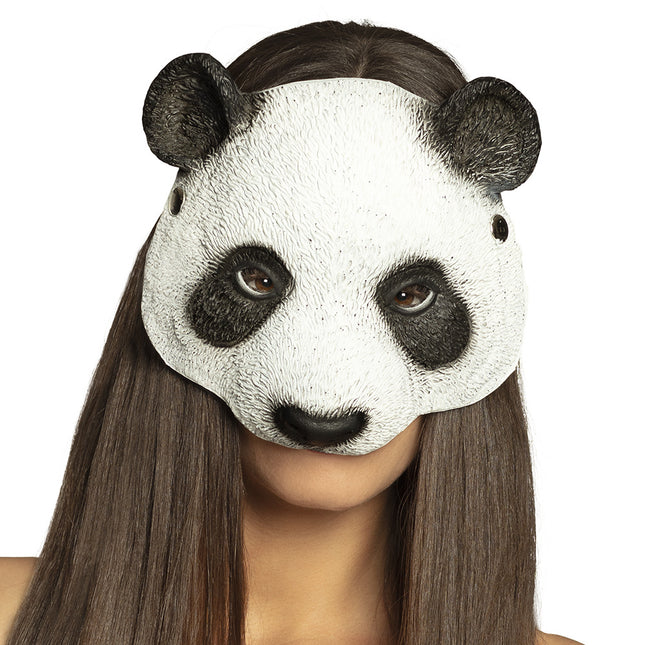 Halfmasker Pluchen Panda