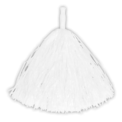 Witte Pompom 34cm