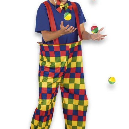 Clownspak Gekleurd M/L