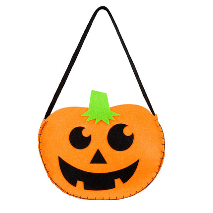 Halloween Pompoen Handtas 22cm