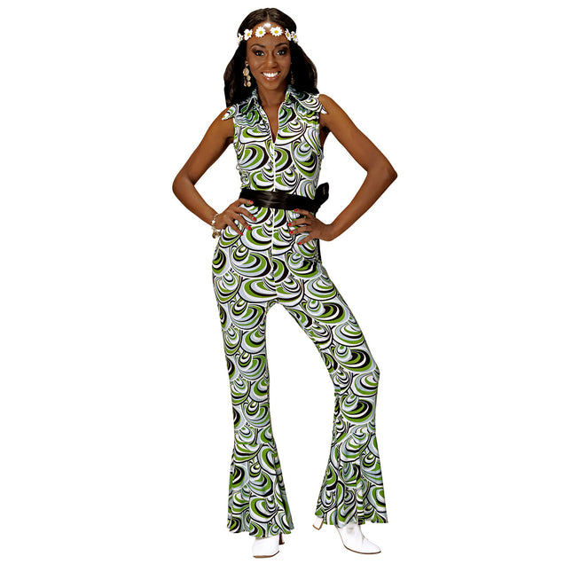 Disco 70S Jumpsuit Dames