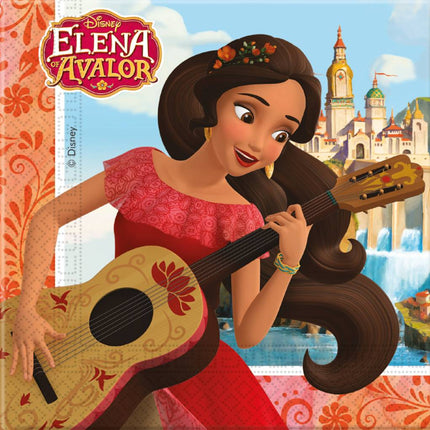 Elena Van Avalor Servetten 33cm 20st